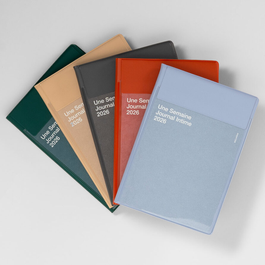 Wochenkalender 2026 mit Tasche / Diary Iris B6