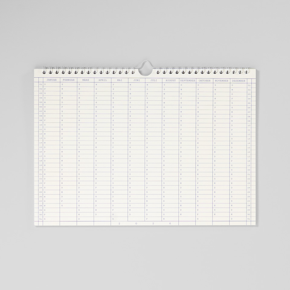 Eisenhauer Monatskalender 2026 für Tisch und Wand / A4 – Bild 5