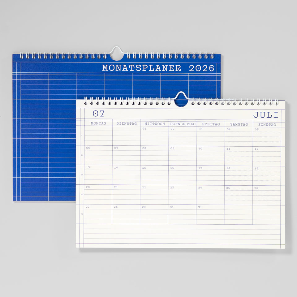 Eisenhauer Monatskalender 2026 für Tisch und Wand / A4 – Bild 7