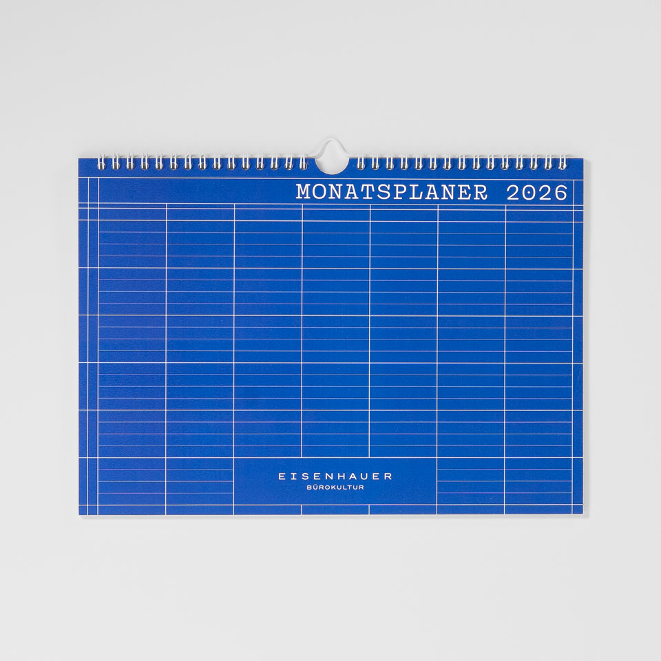 Eisenhauer Monatskalender 2026 für Tisch und Wand / A4 – Bild 6