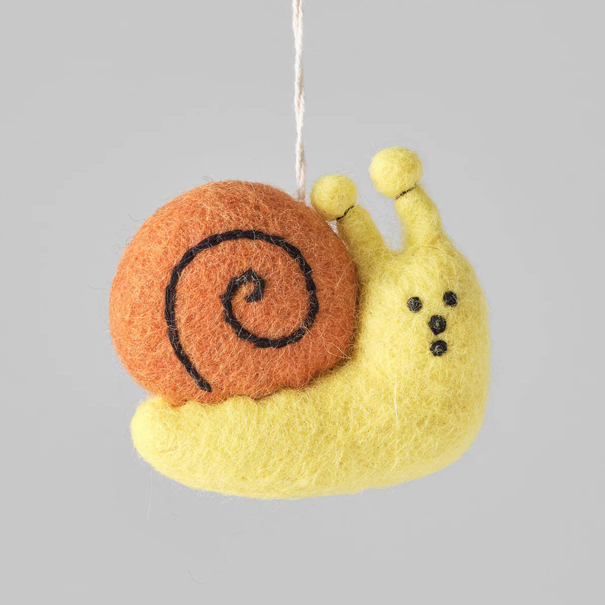 Filzanhänger – Schnecke