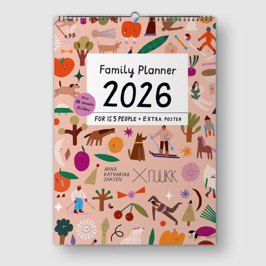 Nuukk Familienkalender 2026 / Ponys und Picknick