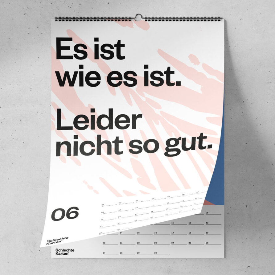 demotivierender Wandkalender 2026 – Bild 3