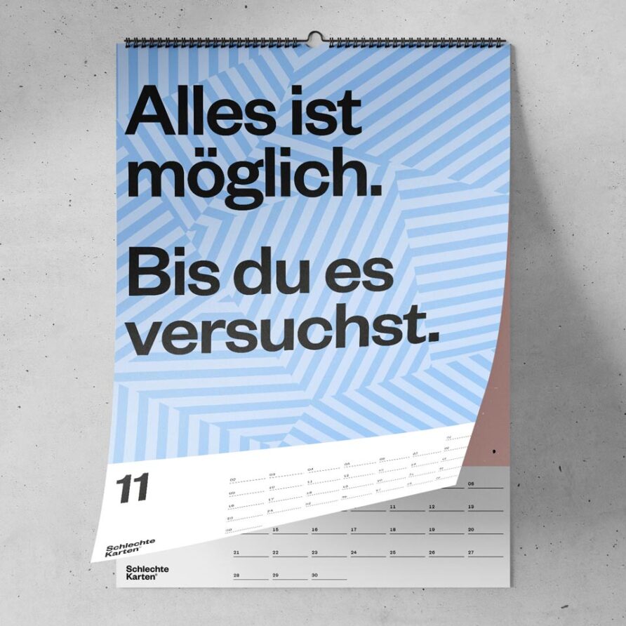 demotivierender Wandkalender 2026 – Bild 5