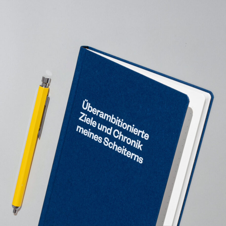Oh No Notes Notizbuch dunkelblau / Chronik meines Scheiterns – Bild 3