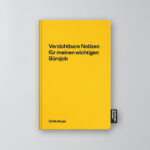 Oh No Notes Notizbuch gelb / Verzichtbare Notizen