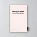 Oh No Notes Notizbuch hellrosa / Zeugnis meiner Inkompetenz