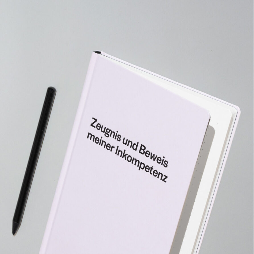 Oh No Notes Notizbuch hellrosa / Zeugnis meiner Inkompetenz – Bild 3