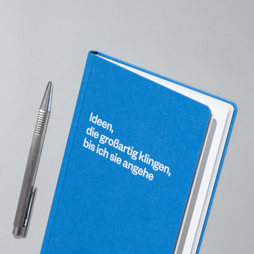 Oh No Notes Notizbuch hellblau / Großartige Ideen – Bild 3