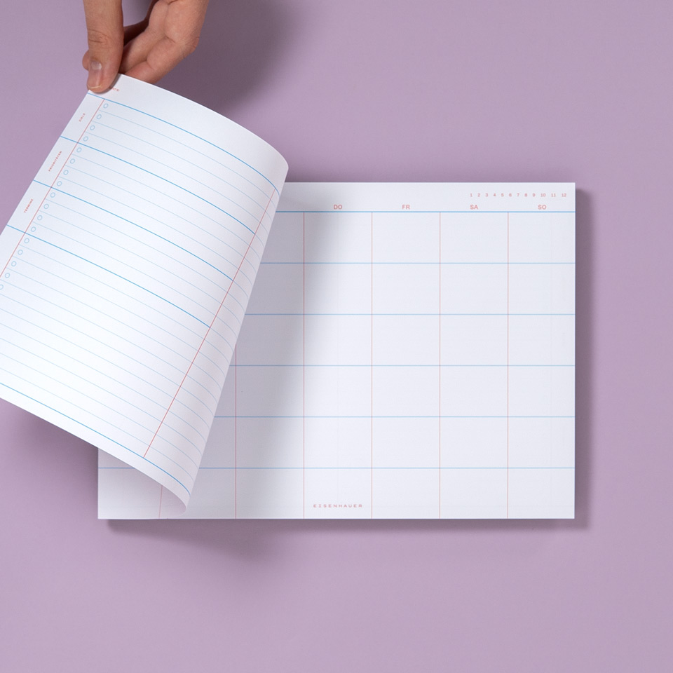 Notizblock Eisenhauer Planer – Bild 9