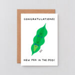 Geburtskarte New Pea In The Pod!